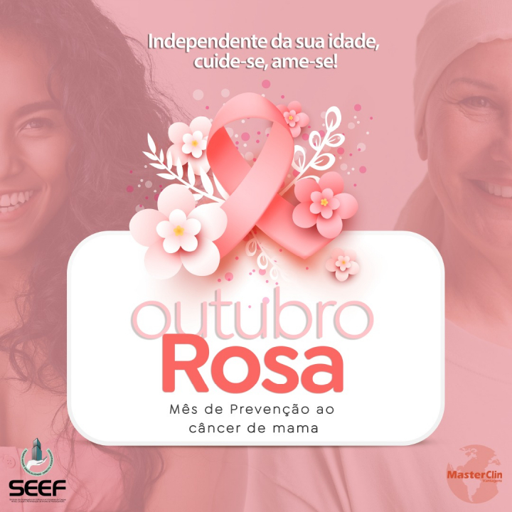 Outubro Rosa - Mês de Prevenção ao câncer de mama