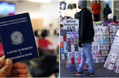 Renda cai e número de trabalhadores informais é recorde, mostra pesquisa IBGE