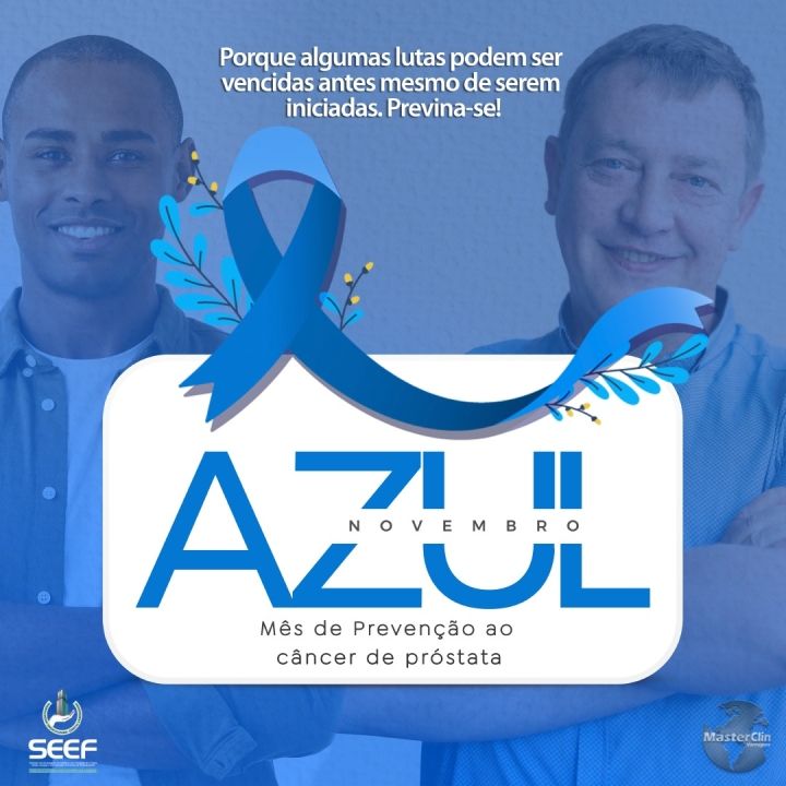 Novembro Azul - Mês de Prevenção ao câncer de próstata