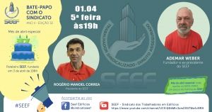 Mês de abril especial: Parabéns SEEF, fundado em 3 de abril de 1984