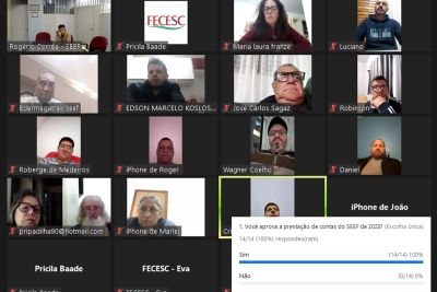 Em assembleia, filiados aprovam por unanimidade prestação de contas de 2023 do SEEF