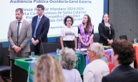 Presidente do SEEF participa de posse da Ouvidora-Geral Externa da Defensoria Pública