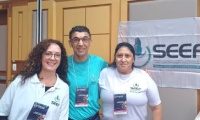 Direção do SEEF marca presença no 15º Congresso Estadual da FECESC
