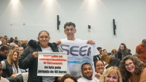 SEEF participa de audiência na Alesc pelo fim da escala 6x1
