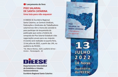 PISO SALARIAL DE SANTA CATARINA - Uma luta para não esquecer
