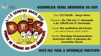EDITAL DE CONVOCAÇÃO DA ASSEMBLEIA GERAL ORDINÁRIA