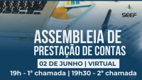 SEEF convoca associados para Assembleia de Prestação de Contas
