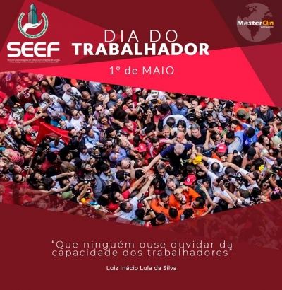 Parabens a todos os trabalhadores