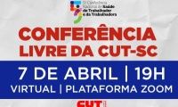 CUT-SC organiza Conferência Livre de Saúde do Trabalhador e da Trabalhadora
